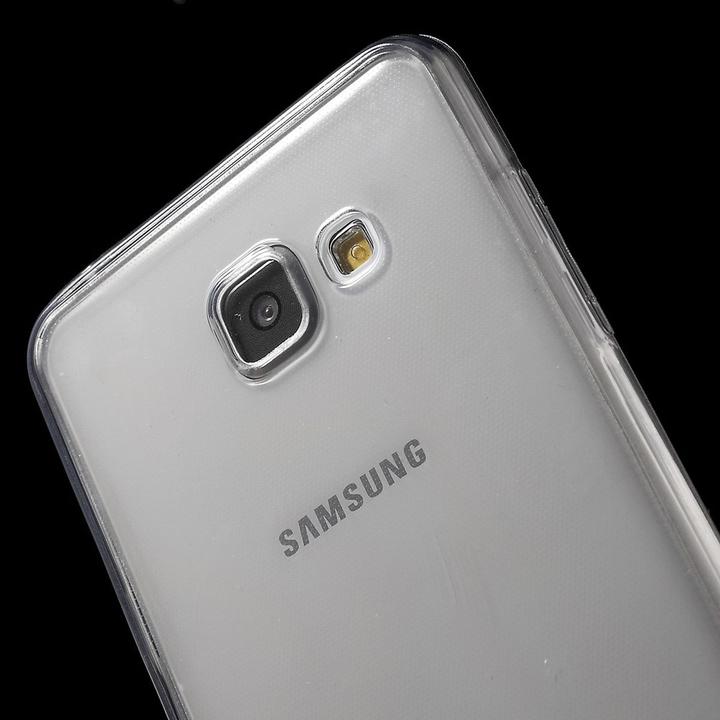 Produktbild König Design Handyhülle für Samsung Galaxy A3 (2016) Schutzcase Backcover Bumper Etuis Grau (Samsung Galaxy A3 (2016))