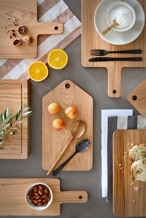 Image du produit Zeller Present Planche à découper chêne 53x26x2 cm