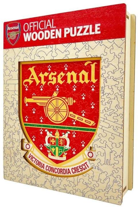 Produktbild Iconic Arsenal FC - Retro Logo - Holz Puzzle Grösse M (270 Teile) (270 Teile)