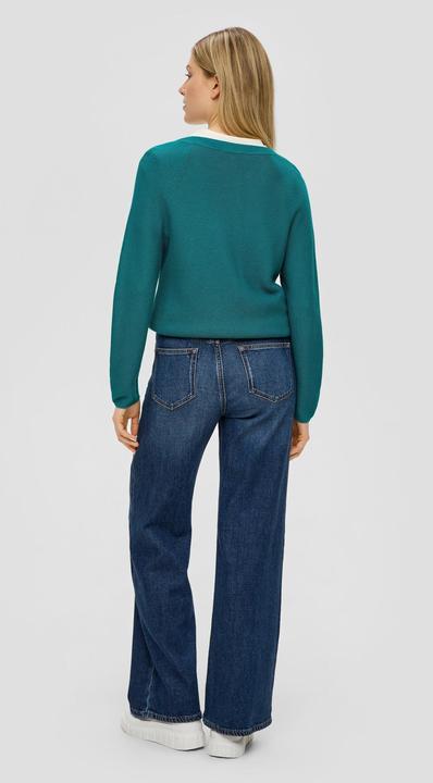 Image du produit s.Oliver Strickpullover Pullover mit V-Ausschnitt (42)