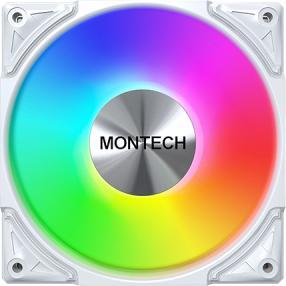 Produktbild Montech METAL PRO 12 ARGB (W) (120 mm, 1 x)