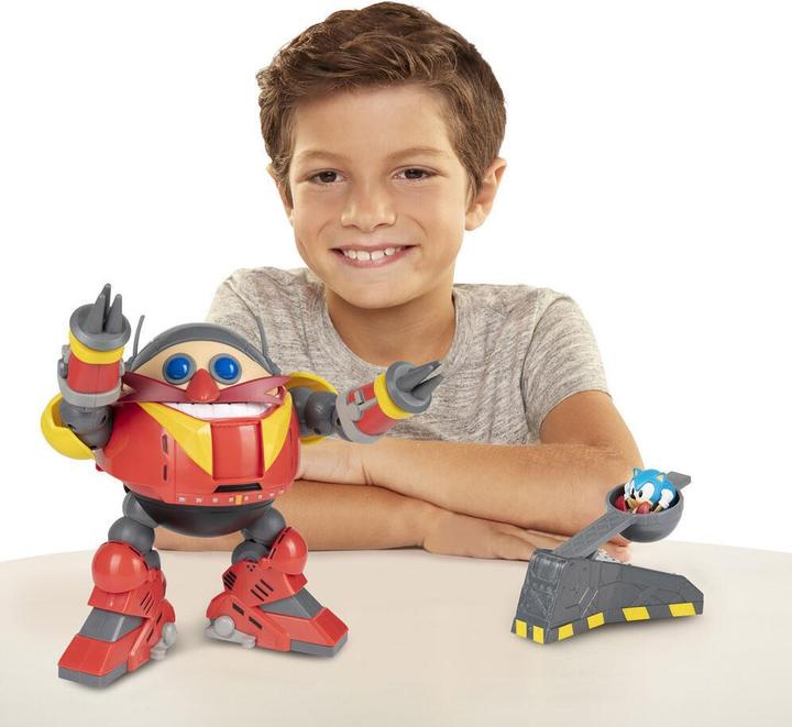 Actual product image Jakks Pacific Sonic - Giant Eggman Robot Battle Set (409264)