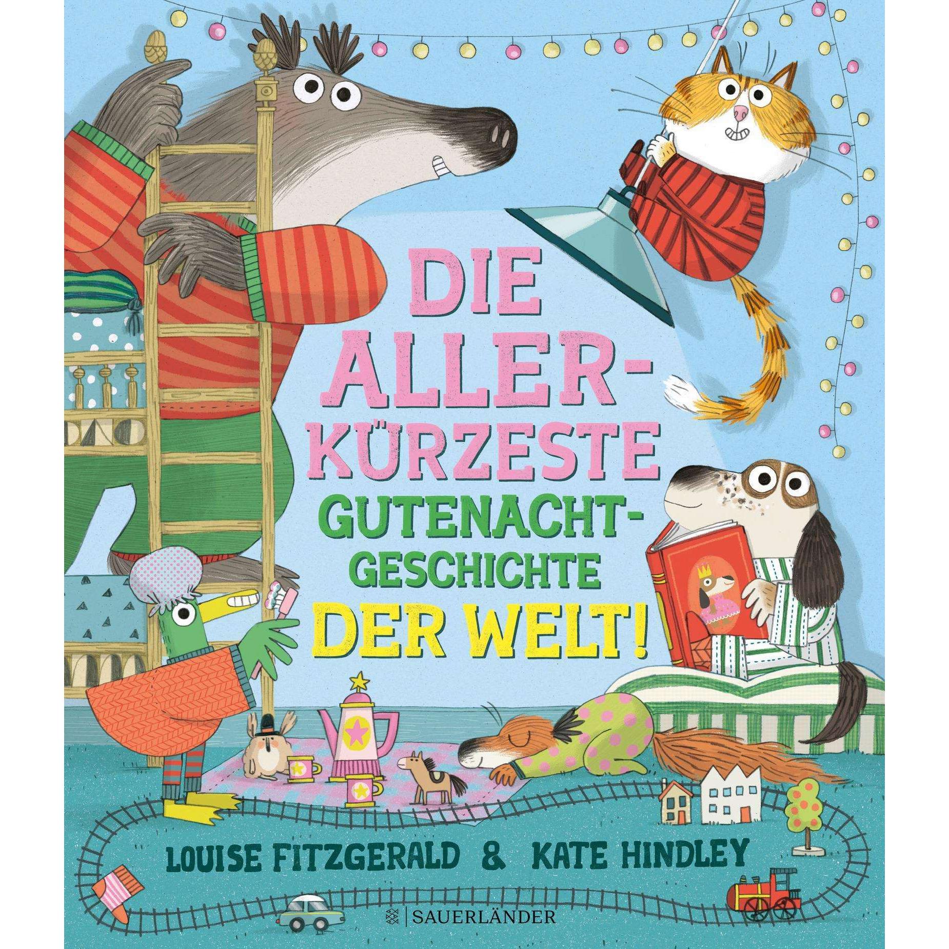 Die allerkürzeste Gutenachtgeschichte der Welt, Kinderbücher von Louise Fitzgerald