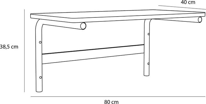Immagine prodotto Hübsch Koi (80 x 40 x 38,5 cm)