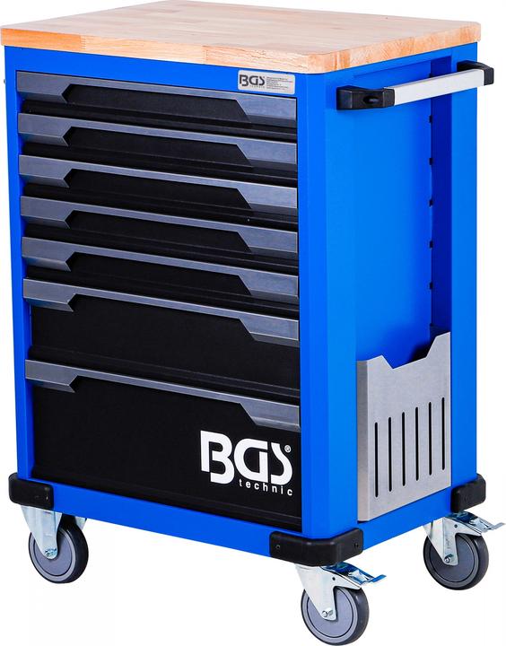 BGS - Werkstattwagen, 7 Schubladen, leer