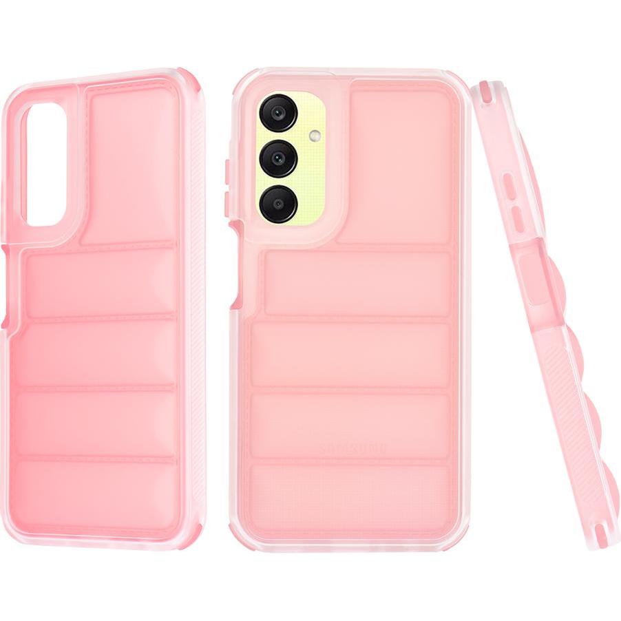Techsuit - Wave Shield - Samsung Galaxy A25 5G - Pink (Samsung Galaxy A25 5G), Cover smartphone, Pink