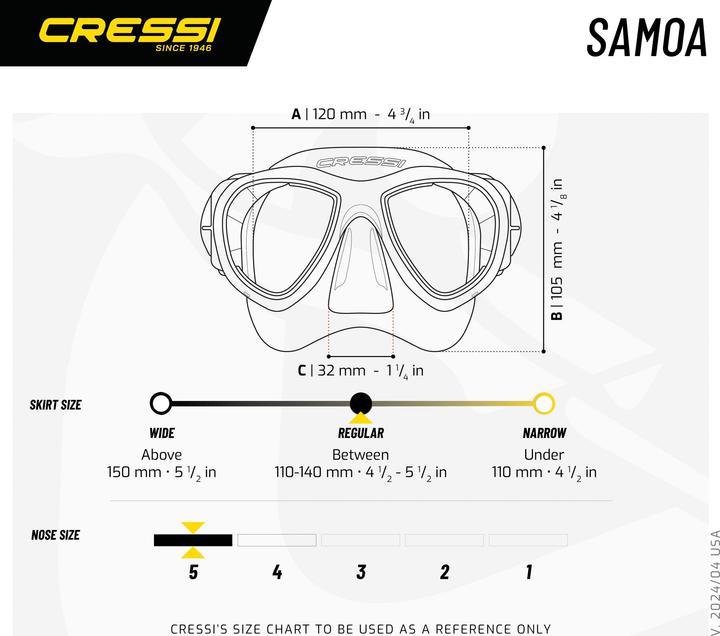 Actual product image Cressi Samoa
