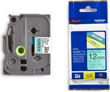 Actual product image Brother Tze-731 (1.20 cm, Green)
