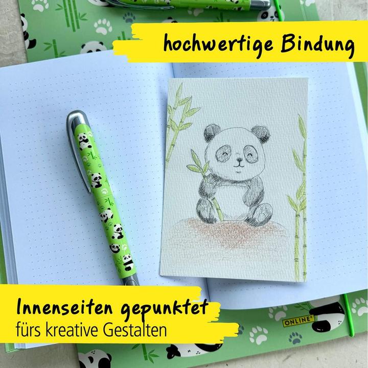 Immagine prodotto Online Kladde Panda (A5)