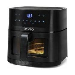 Lovio LVAF002BK PureFry XL Smart 6L Black, Fritteuse, Schwarz