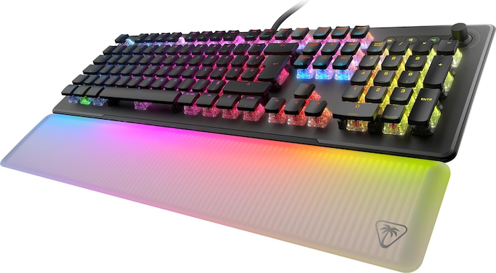 Produktbild Turtle Beach Vulcan II Max Gaming-Tastatur, Schwarz (DE, Kabelgebunden)