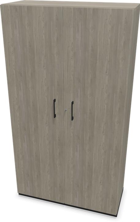 Legno decorativo grigio con struttura, Nero