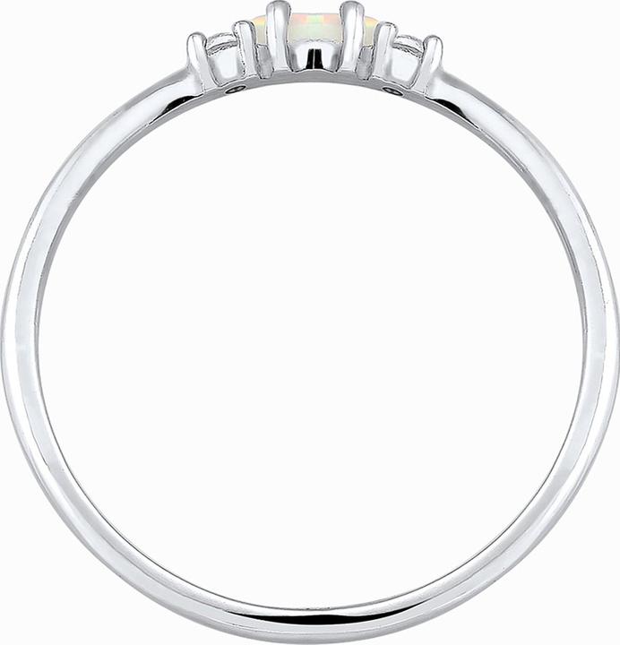 Immagine prodotto Elli Vintage Look mit Zirkonia Kristallen und Opal (58, 925 Argento)