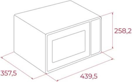 Actual product image Teka MW FS20 WH (20 l)