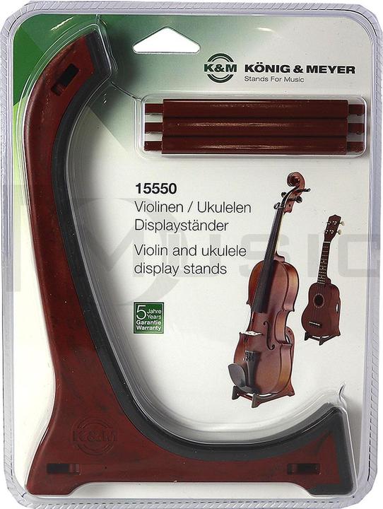 Actual product image K&M Violin/Ukulele Display Stand (Violin)