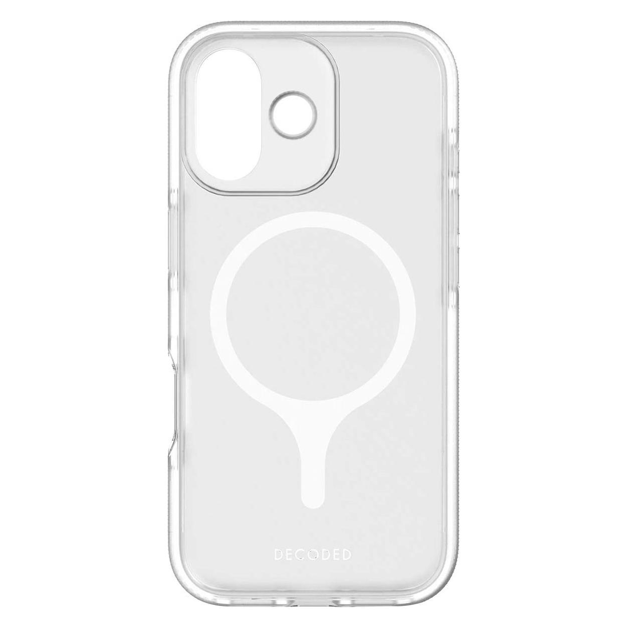 Decoded MagSafe DropTec Hülle IPhone 17 (Apple IPhone 17), Smartphone Hülle, Transparent