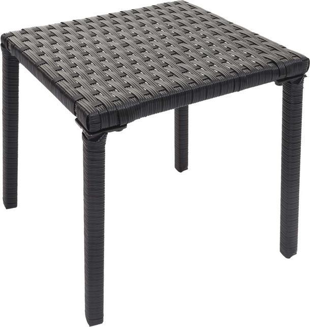 Produktbild Swisshandel24 2x Sonnenliege, Relaxliege Gartenliege, Poly-Rattan - schwarz, Kissen creme-beige (200 cm)