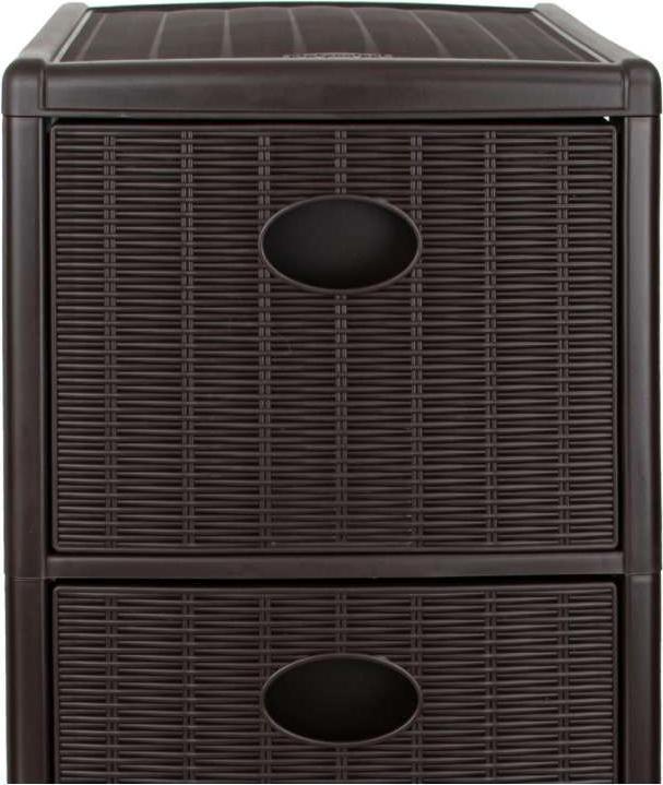 Produktbild Kerbl Stefanplast 4 Schubladen Kommode Slim Elegance (40 x 30 x 80 cm)