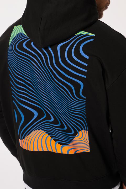 Immagine prodotto Sthuge grosse Grössen Hoodie, oversized, Kapuze, Rückenprint schwarz XXL 824882100-XXL (XXL)
