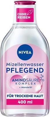 Produktbild NIVEA Pflegendes Mizellenwasser Gesichtswasser für trockene Haut mit Mandelöl (Mizellenwasser, 400 ml)