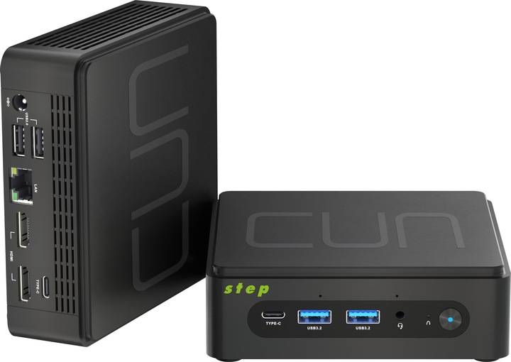Produktbild Step PC Micro CUN 512 ohne Betriebssystem (i5-1235U 8GB DDR4 512GB NVMe SSD WLAN/Bluetooth) (Intel Core i5-1235U, 8 GB, 512 GB, Intel Iris Graphics)