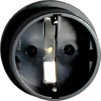 Actual product image Dinic Power adapter, mains adapter safety socket CEE 7/3 to C14 IEC plug (C14)