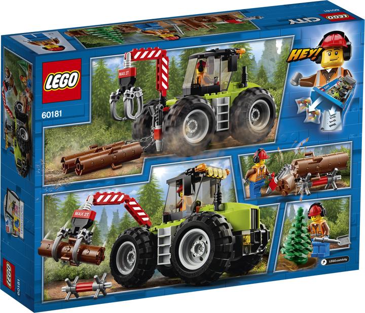 Actual product image LEGO Forest tractor (60181, LEGO City)