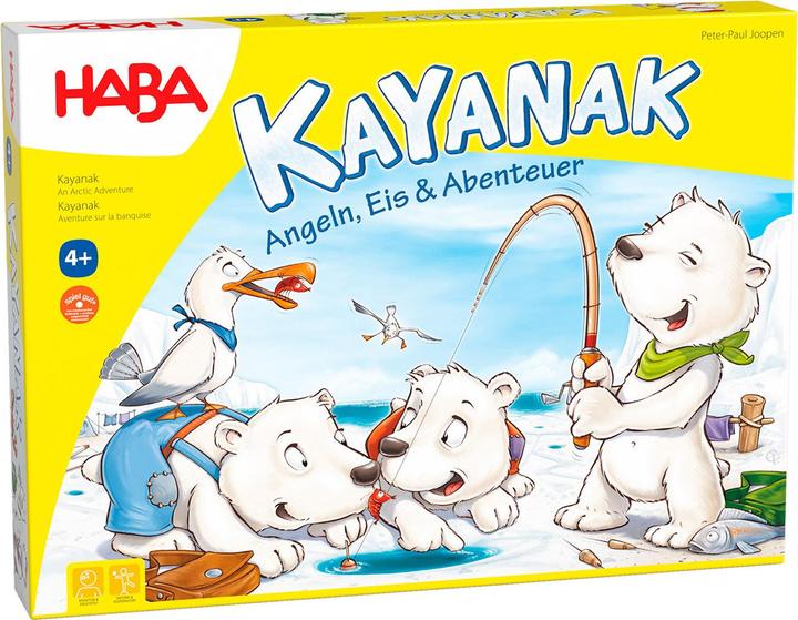 Produktbild Haba Kayanak - Angeln, Eis & Abenteuer (Deutsch, Französisch, Italienisch)