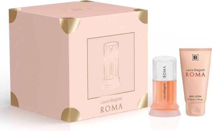 Produktbild Laura Biagiotti Roma EDT 25 ml + Body Lotion 50 ml - Gitfset (Körperlotion, 75 ml)