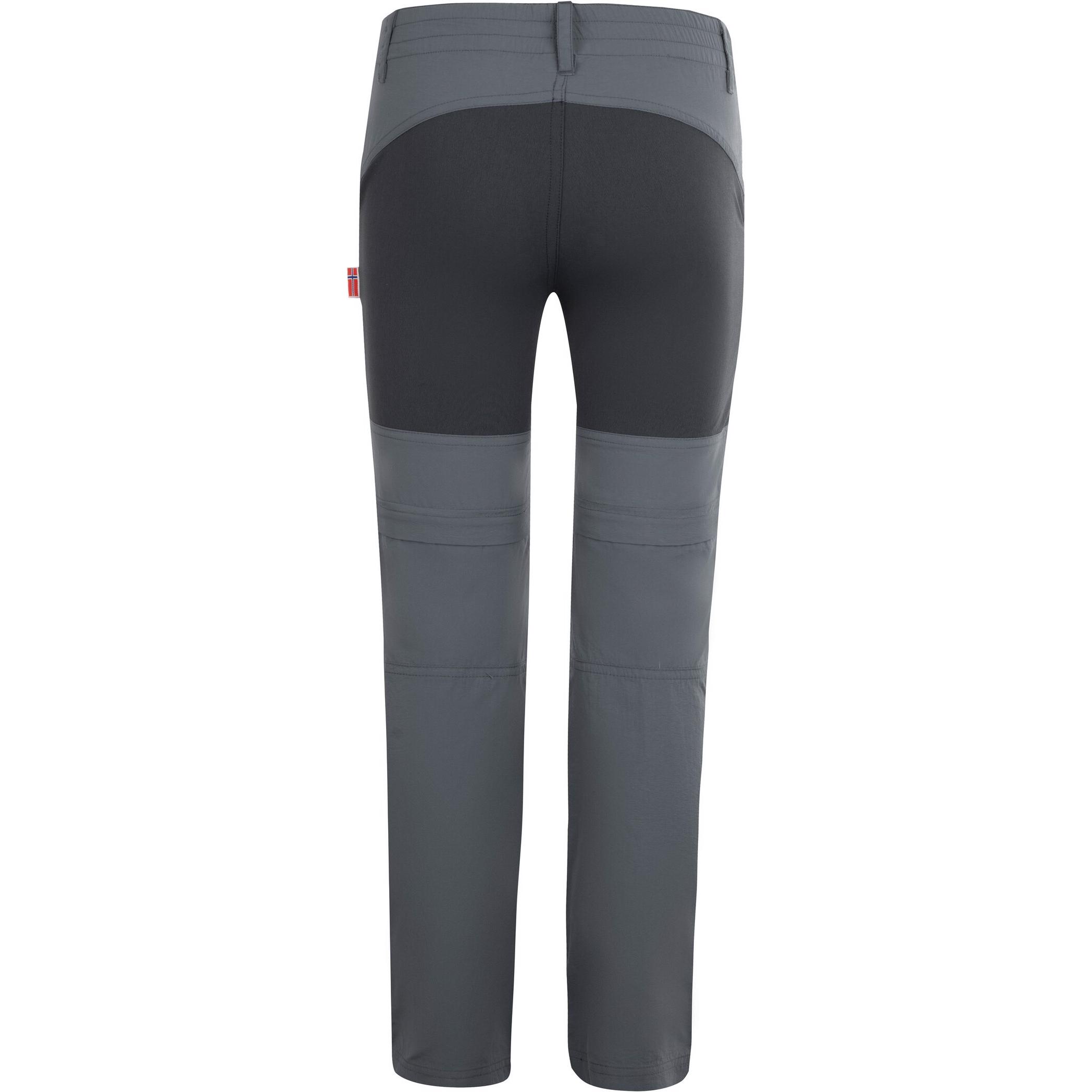 Thumbnail - Trollkids, Unisex, Outdoorhose, Nordfjord (152), Grau, 152