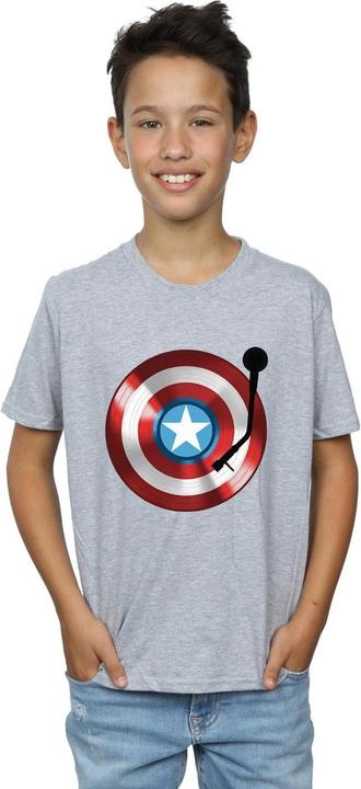 Produktbild Captain America Turntable TShirt Jungen (152, 158)