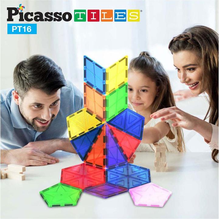 Actual product image PicassoTiles Picasso Tiles - Geometry Styles Set (PT16)
