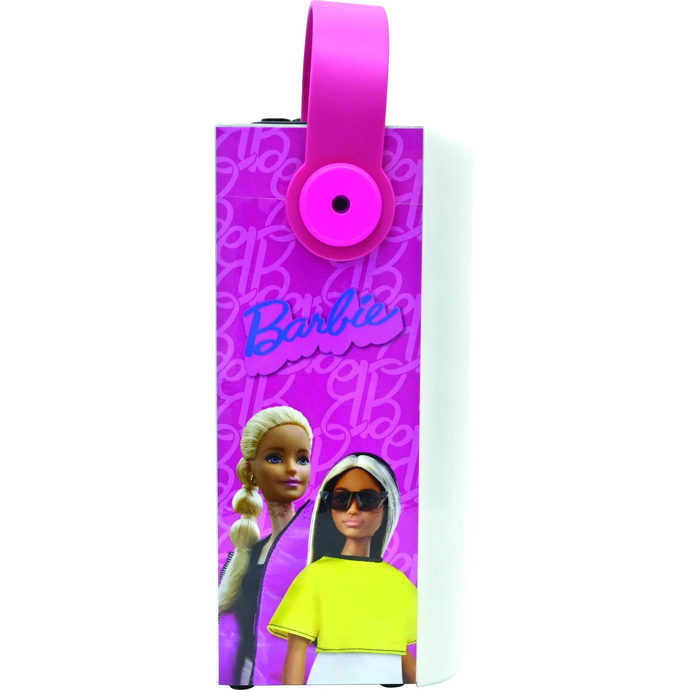Thumbnail - Lexibook Barbie Luminous Bluetooth speaker with microphone (BTP185BBZ)
