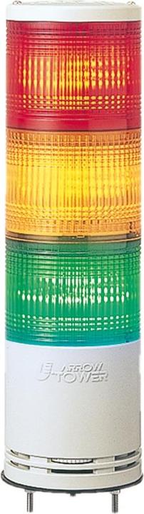 Image du produit Schneider Electric Signal Tower, 100mm Re/Or/Gr Pole/Base