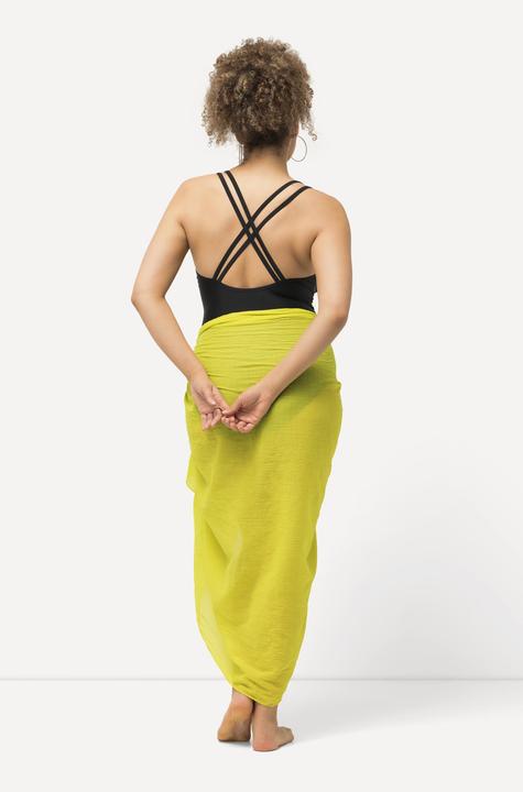 Image du produit Ulla Popken Paréo, jupe/robe de plage, uni (Taille unique)