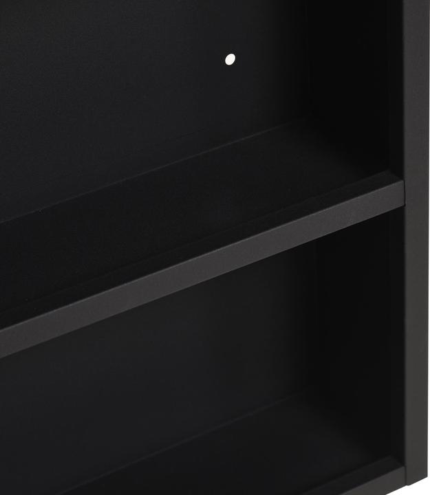 Image du produit Kleankin armoire de toilette avec une porte et un compartiment supplémentaire (46 x 13.5 x 58 cm)