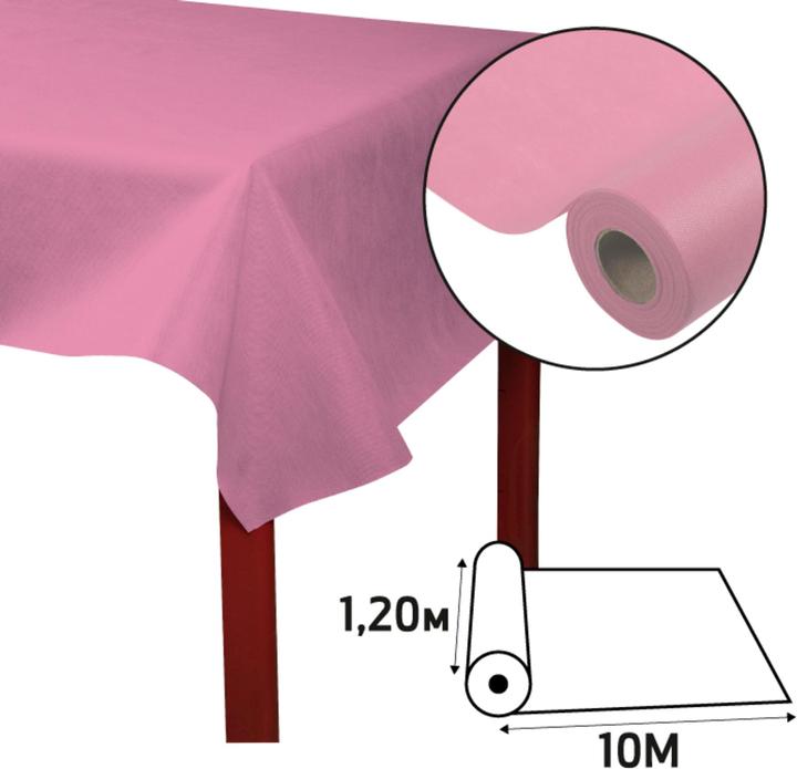 Actual product image Exacompta Tablecloth Rolls Spu nbond L120x10m Pink