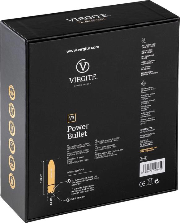 Produktbild Virgite Power Bullet Black Edition
