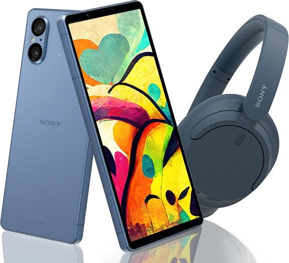 Image du produit Sony Xperia 5 V (128 Go, Bleu, 6.10", SIM + eSIM, 5G)