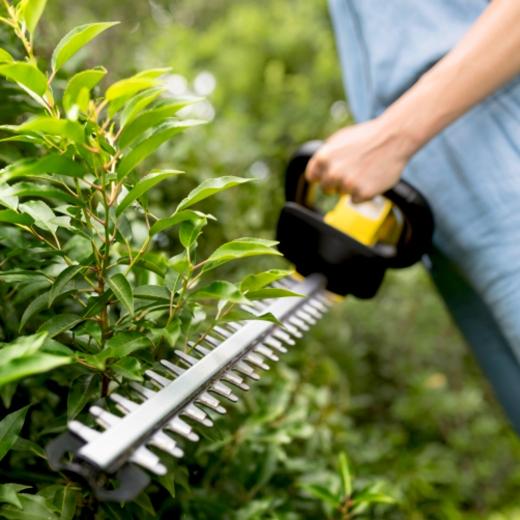 Actual product image Kärcher HGE 3-18 cordless hedge trimmer (Rechargeable battery operated)