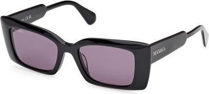 Immagine prodotto Latetobed Max & Co Mo0117 01A Shiny Black Women's Sunglasses 52/18/140