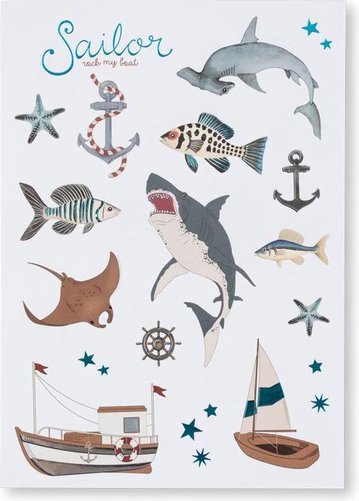 Immagine prodotto Konges Slojd A Sticker A Day StickerBuch Tiger