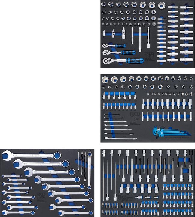 Produktbild BGS Werkstattwagen 8 Schubladen mit 296 Werkzeugen