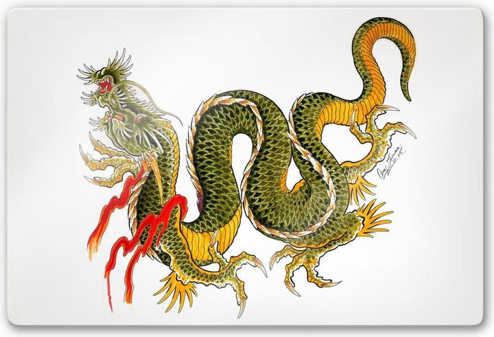 Produktbild Miami Ink Drache (60 x 40 cm)