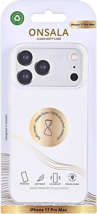 Produktbild Samsonite ONSALA Back Recycled Clear Case TPU iPhone 17 Pro Max Clear (Apple iPhone 17 Pro Max)
