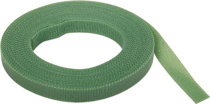 Actual product image wolfcraft 1 Velcro tie green for garden, 5m