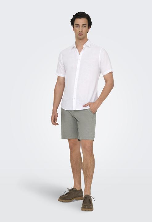 Produktbild Only & Sons Onsmark 0011 Cotton Linen Shorts Noos (XS)