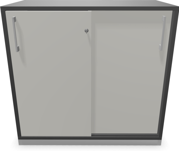 Image du produit Narbutas Choice Armoire à portes coulissantes (80 x 40 x 76 cm)