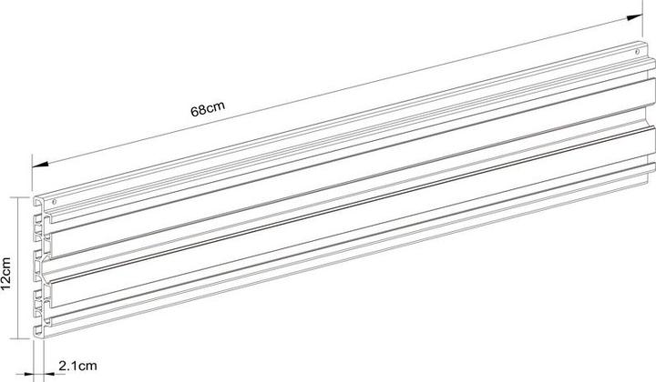 Image du produit Multibrackets Écran unique (Platines de montage / d'adaption)
