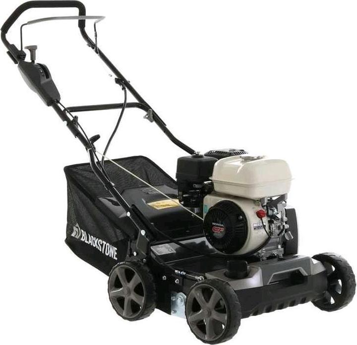 Actual product image Blackstone AR400 scarifier with fixed blade rollerHonda GP 200 engine